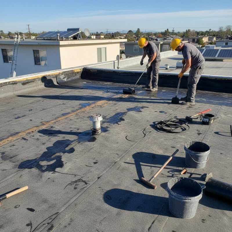 Flat Roof Repair detail